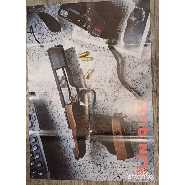 Affiche pistolet UNIQUE