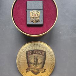 Coffret Zippo D-Day Normandy 50e anniversaire (1944-1994) - &Eacute;dition limit&eacute;e + coffret