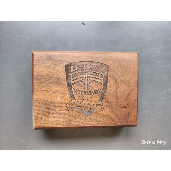 Zippo D-DAY Normandy - Limited Edition 0644/2000 + Coffret bois