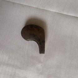 crosse en bois pour pistolet &agrave; coffre ancien