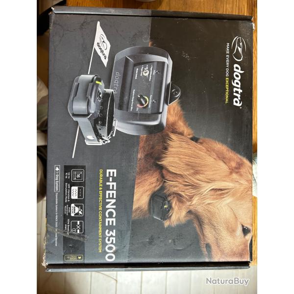 Collier dogtra e-fence 3500Avec bobine fil de 100m suppl�mentaire