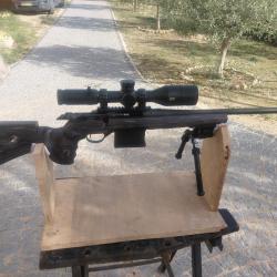 Carabine  culasse lin&eacute;aire jaeger haenel  calibre 308w
