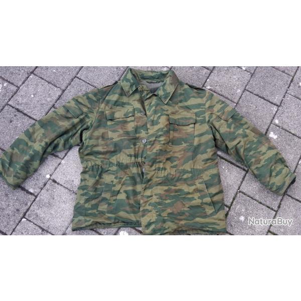 AUTHENTIQUE VESTE CAMOUFLAGE FLORA VSR 98 TAILLE L/XL BON �TAT