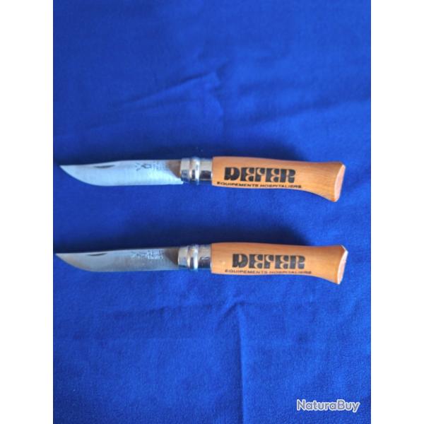 2 Couteau Opinel Savoie-France num�ro 8