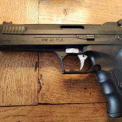 Pistolet de loisirs au 10 m - Weihrauch HW 40 PCA