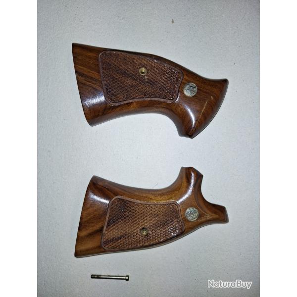 Plaquettes bois Smith & Wesson