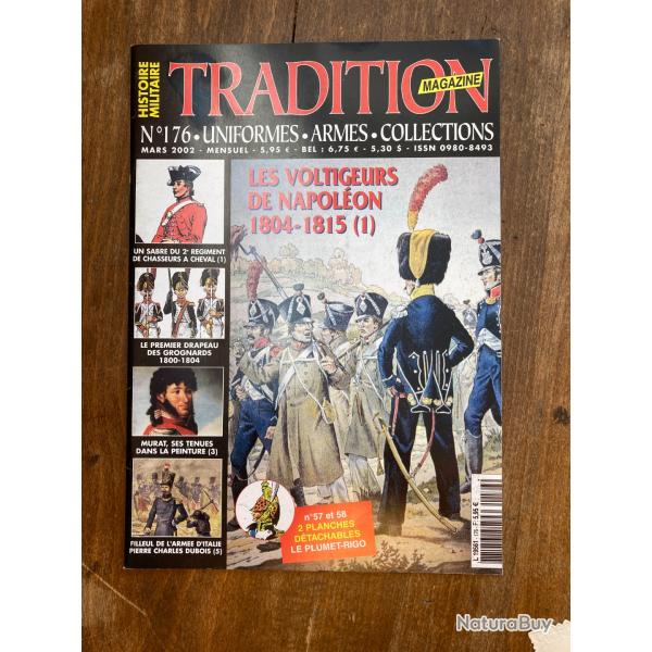 Tradition magazine, histoire militaire n�176 - uniformes, armes, collections 176
