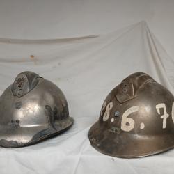 casques de sapeurs pompiers