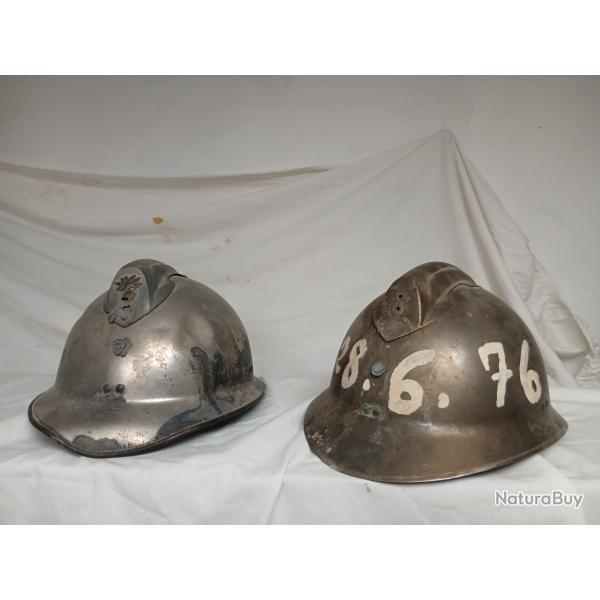 casques de sapeurs pompiers