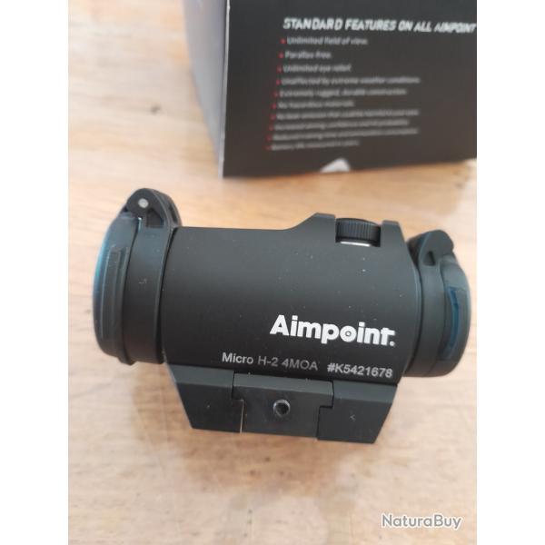 A vendre aimpoint  micro h2 4moa neuf acheter le 25 09 2026 jamais servi 700 euros