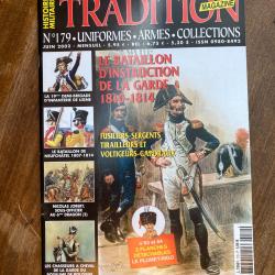 Tradition magazine, histoire militaire n&deg;179 - uniformes, armes, collections 179