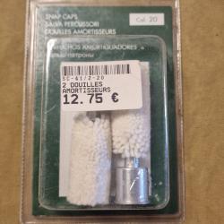 Douille amortisseur avec brosse laine (x2) cal. 20 Stil Crin HILMAR SUPER DESTOCK !!!