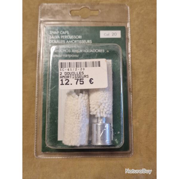 Douille amortisseur avec brosse laine (x2) cal. 20 Stil Crin HILMAR SUPER DESTOCK !!!