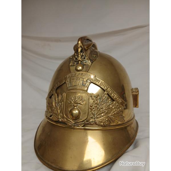 casque de sapeurs pompier 1885