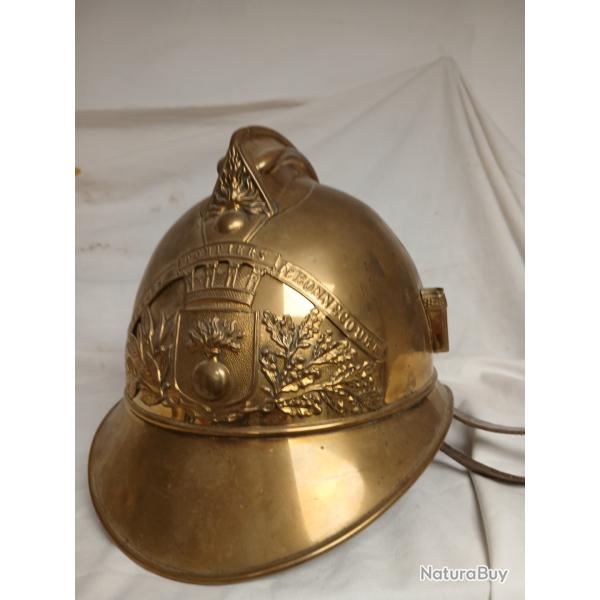 casque de sapeur pompier 1895