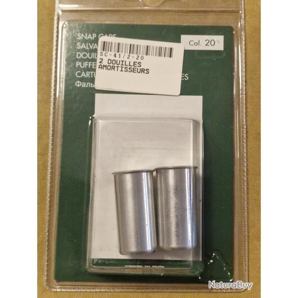 Douille amortisseur alu (x2) cal. 20 Stil Crin HILMAR SUPER DESTOCK !!!