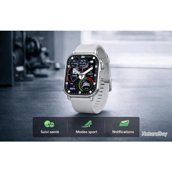 Montre connect�e Eumo Sense 3.1 GRISE Neuve (Marque Fran�aise) Valeur 199� !