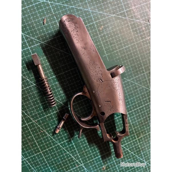 Bascule grav�e pour fusil monocoup (Type Simplex) - Calibre 10?