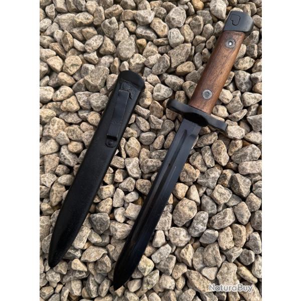 Ba�onnette Carcano M38 4eme Type Fixe D'origine Italie WW2