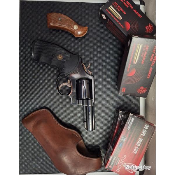 Smith & Wesson 13-2 � Rare 3 pouces FBI � �tat Exceptionnel Pinned & Recessed (1979