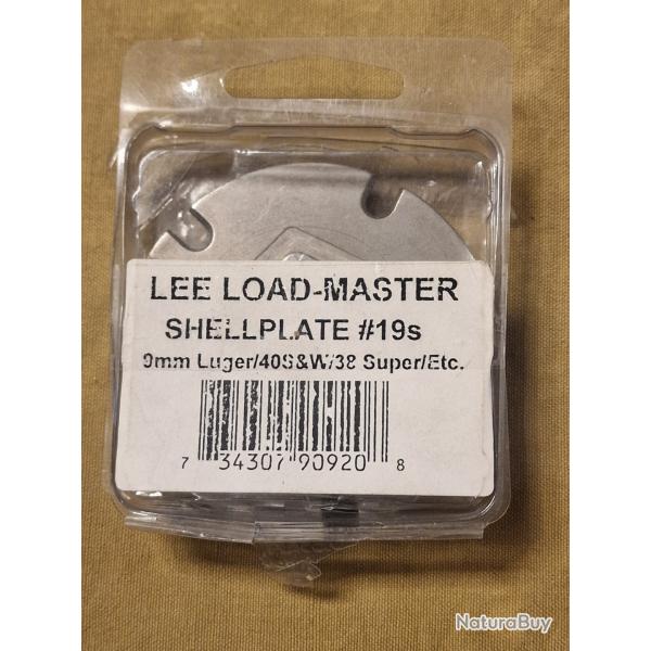 Shell Plate 19S LEE pour LOAD MASTER - HILMAR SUPER DESTOCK !!!