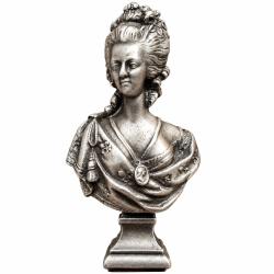 Figurine Marie-Antoinette Reine de France - M&eacute;tal - 60 mm - Objet de Collection