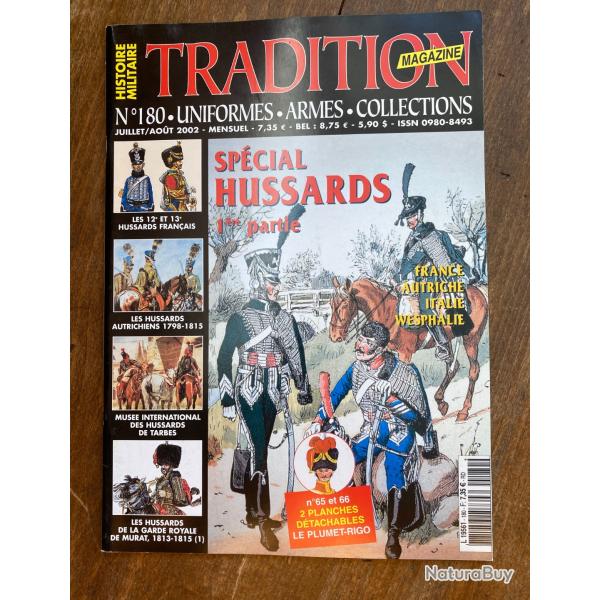 Tradition magazine, histoire militaire n�180 - uniformes, armes, collections 180