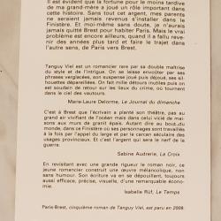 Livre "Paris-Brest" de Tanguy Viel