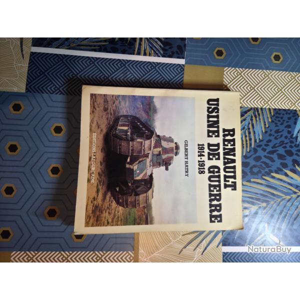 livre sur les usines Renault durant la 1erGM