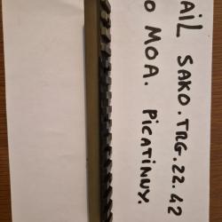 Rail picatinny sako trg 22/42