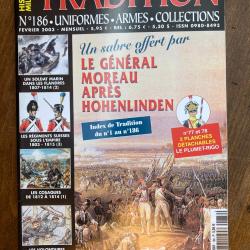 Tradition magazine, histoire militaire n&deg;186 - uniformes, armes, collections 186