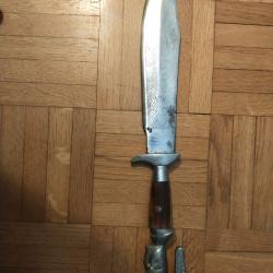 Grand couteau Bowie de collection mexicain ( Oaxaca)
