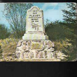 monument comm&eacute;moratif de fleury environs de verdun 1914-1918