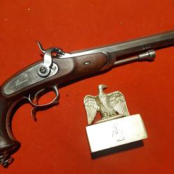 PISTOLET D'OFFICIER Mod&egrave;le 1833 1er type