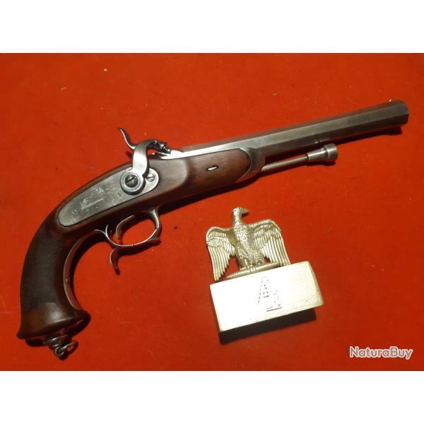 PISTOLET D'OFFICIER Mod�le 1833 1er type