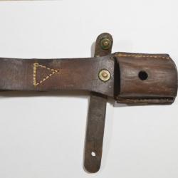 Gousset porte baionnette Tch&egrave;que VZ24 / VZ 24 . Mauser Export / Yougoslavie WW2 export (16)