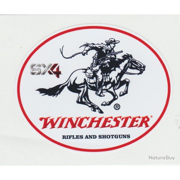 Winchester Ovale SX 4 (autocollant)