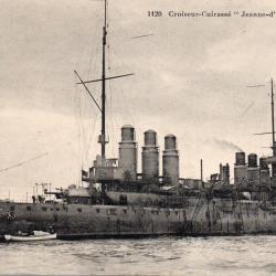 Carte postale ancienne Croiseur-Cuirass&eacute; Jeanne-d'Arc -N&deg;8936