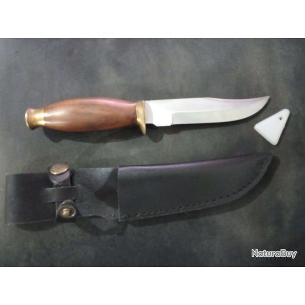 Couteau de chasse avec �tui neuf