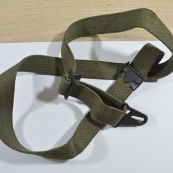 Bretelle pour Fusil Belge  FASS 90 , H , AR15 Toile Verte militaire surplus  (22)