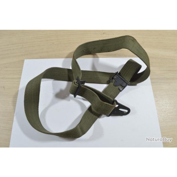 Bretelle pour Fusil Belge  FASS 90 , H , AR15 Toile Verte militaire surplus  (22)