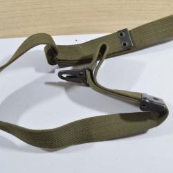 Bretelle pour Fusil Belge  FASS 90 , H , AR15 Toile Verte militaire surplus Tir    (22)