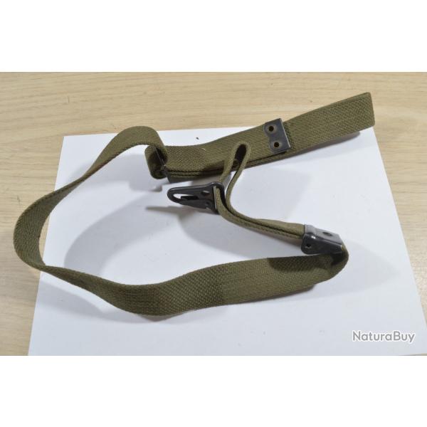 Bretelle pour Fusil Belge  FASS 90 , H , AR15 Toile Verte militaire surplus Tir    (22)