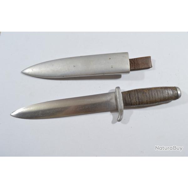 Petit couteau dague Jeunesse  � identifier scout Alu poignard (22)