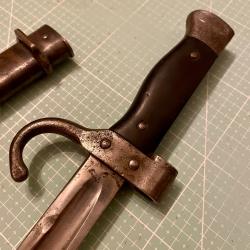 Ba&iuml;onnette type Berthier 1892