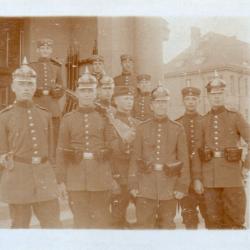 Carte postale ancienne photographie militaires 1914 -N&deg;8945