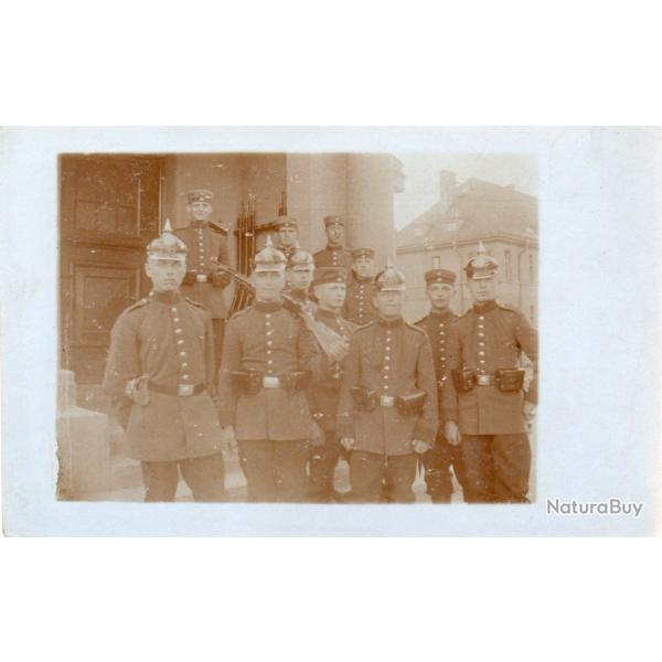 Carte postale ancienne photographie militaires 1914 -N�8945