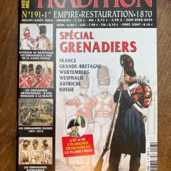 Tradition magazine, histoire militaire n&deg;191 - uniformes, armes, collections 191