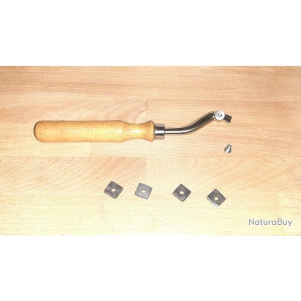 outil armurier � quadriller avec plaquettes
