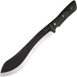 Couteau Fixe WithArmour Beluga Lame Acier 1095 Manche Micarta Vert &Eacute;tui Cuir WAR2307185GN